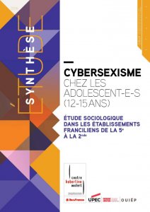 Le cybersexisme chez les adolescent-e-s (12-15 ans)