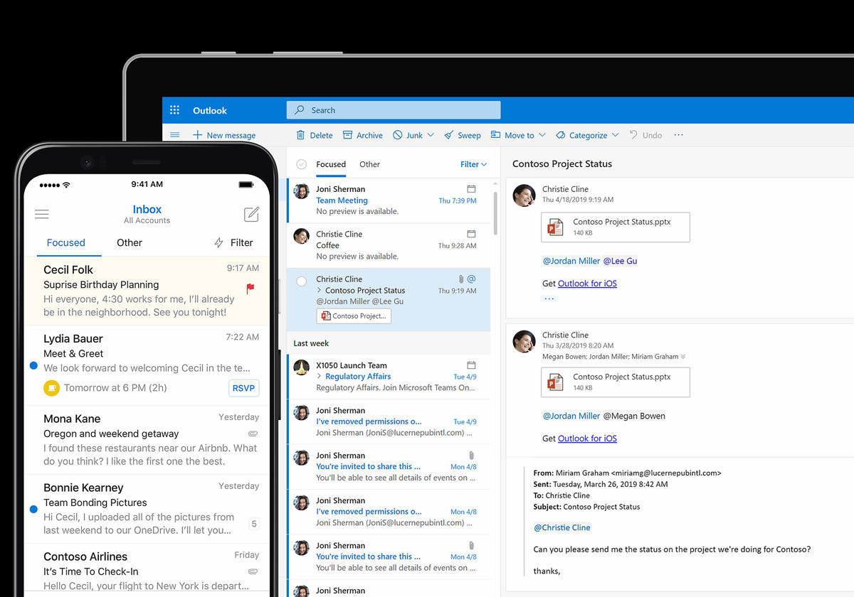 Microsoft Exchange - Source : microsoft.com