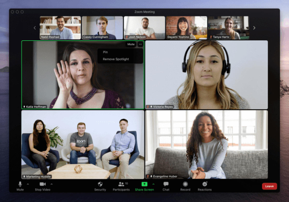 Zoom - Source : zoom.us