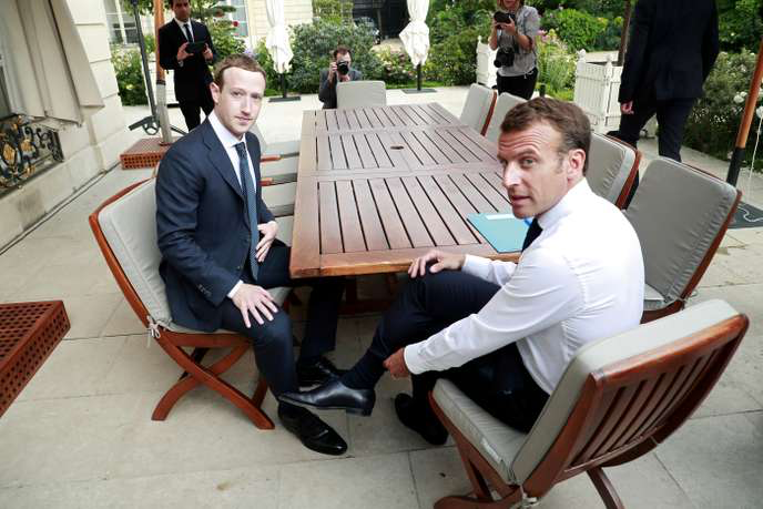 Macron & Zuckerberg